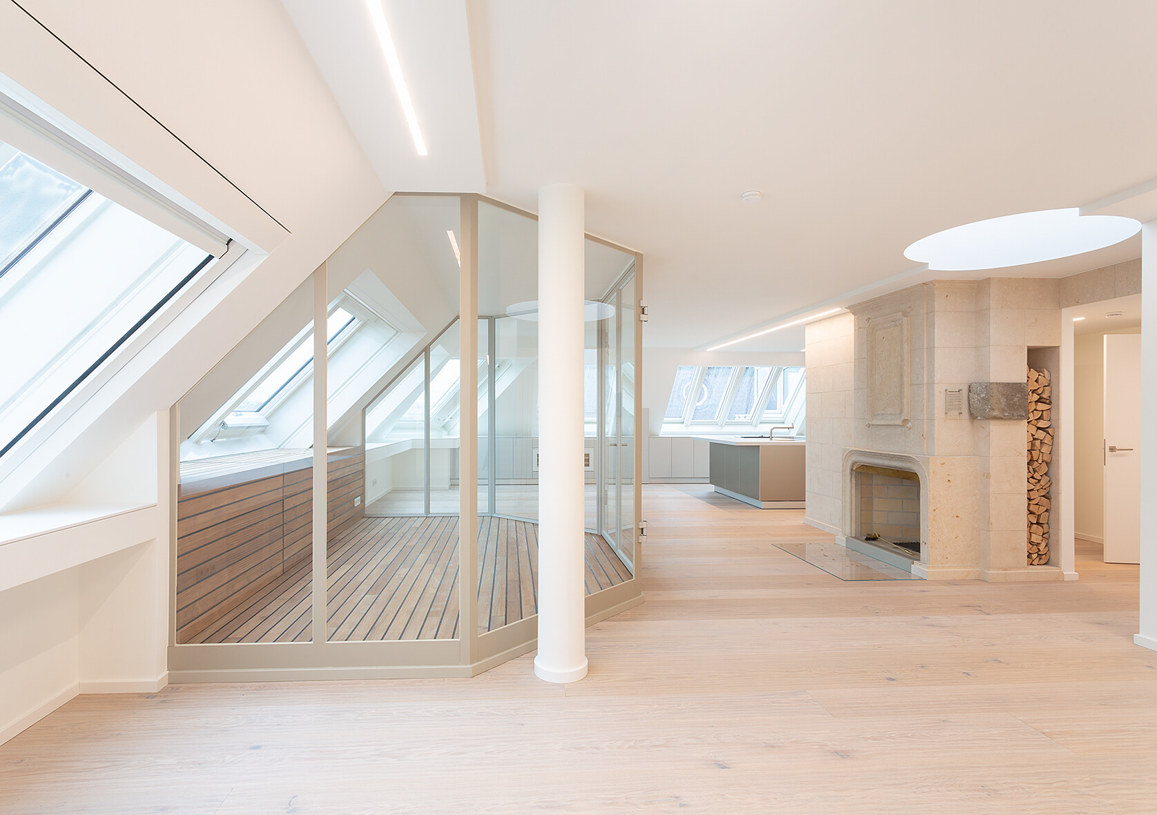 Parkview Penthouse 1010 Wien Wohnzimmer 